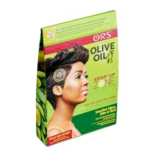 ORS Olive Oil Zone Relaxer Kit - 3 Piece Set for Silky Straight Hair - görsel 8