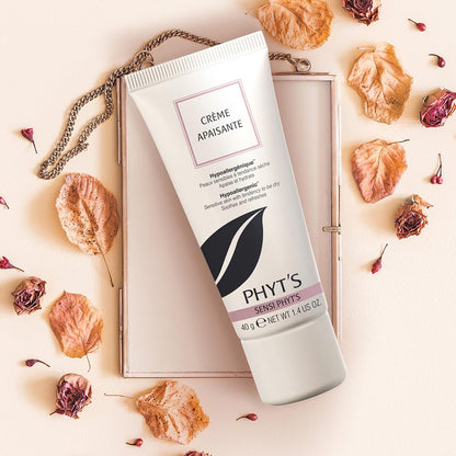 Phyt's Soothing Cream - Fragrance-Free Face Moisturizer for Dry and Sensitive Skin, Reduces Redness, Vegan, 1.4 oz