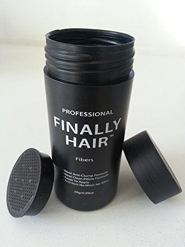 Finally Hair Empty Applicator Shaker Bottle for Hair Building Fibers - Refillable Dispenser Container - görsel 2