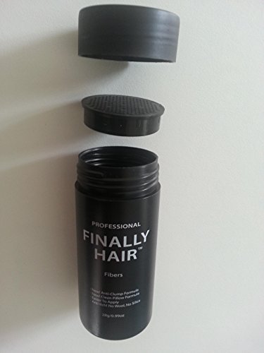 Finally Hair Empty Applicator Shaker Bottle for Hair Building Fibers - Refillable Dispenser Container - görsel 4