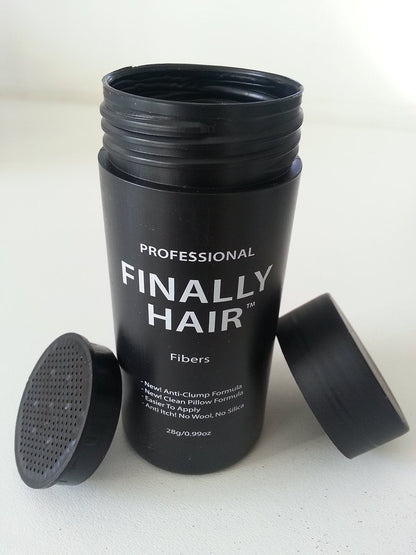 Finally Hair Empty Applicator Shaker Bottle for Hair Building Fibers - Refillable Dispenser Container