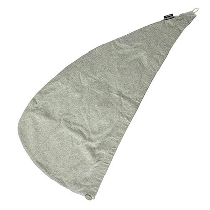 Evolve Frizz-Free Hair Drying Tee - Grey, Microfiber, 1 Pack