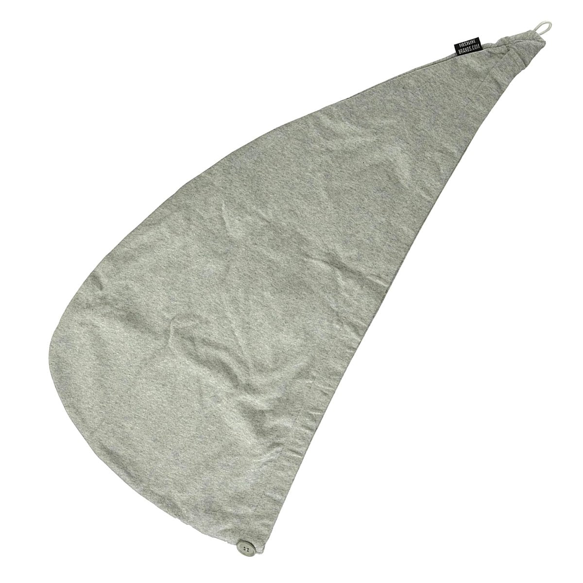 Evolve Frizz-Free Hair Drying Tee - Grey, Microfiber, 1 Pack - görsel 5