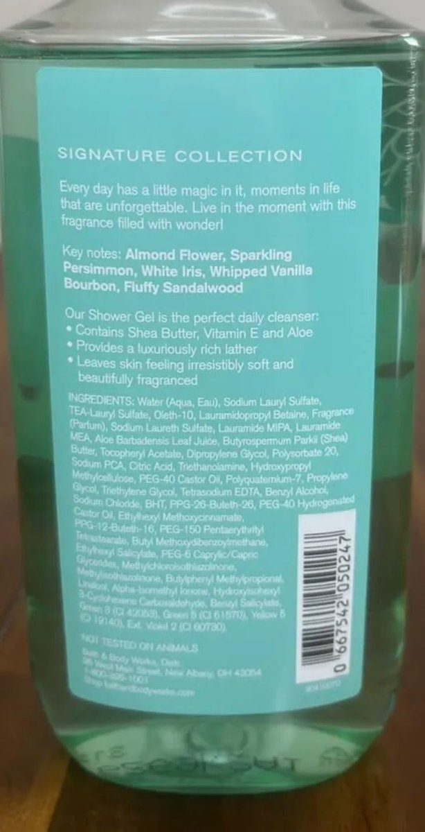 Bath & Body Works Magic in the Air Shower Gel - 10 Fl Oz - görsel 3