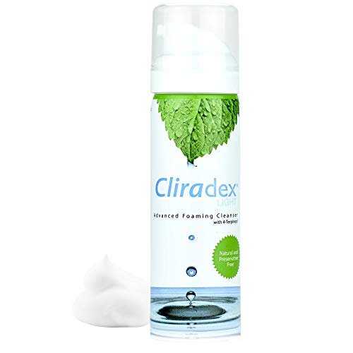 Cliradex Foam - Gentle Eyelid Cleanser & Eyelash Conditioner - 1.5 oz 4-Terpineol Formula - Daily Facial Cleanser for Eyelid Hygiene Avelisse
