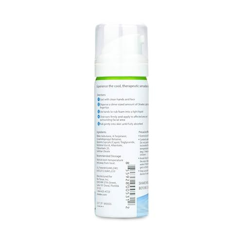 Cliradex Foam - Gentle Eyelid Cleanser & Eyelash Conditioner - 1.5 oz 4-Terpineol Formula - Daily Facial Cleanser for Eyelid Hygiene Avelisse