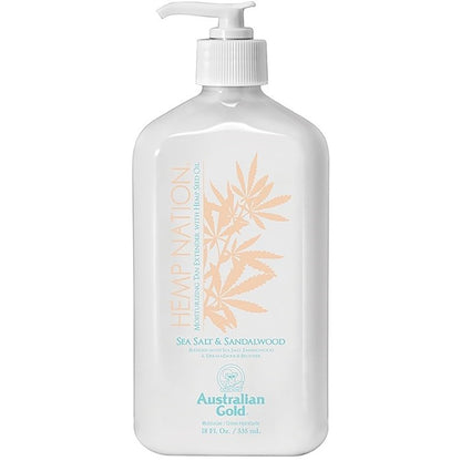 Australian Gold Hemp Nation SEA Salt & Sandalwood Moisturizing Tan Extender - 18 fl oz (535 mL) Avelisse