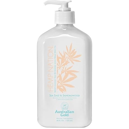 Australian Gold Hemp Nation SEA Salt & Sandalwood Moisturizing Tan Extender - 18 fl oz (535 mL) Avelisse