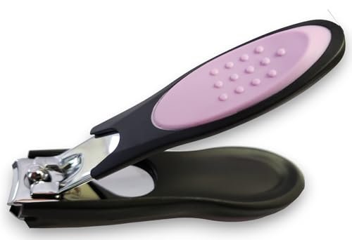 Dream Cut Nail Clipper - Stainless Steel Toenail Clippers with Comfort Grip & Nail Catcher for Men and Women - görsel 7