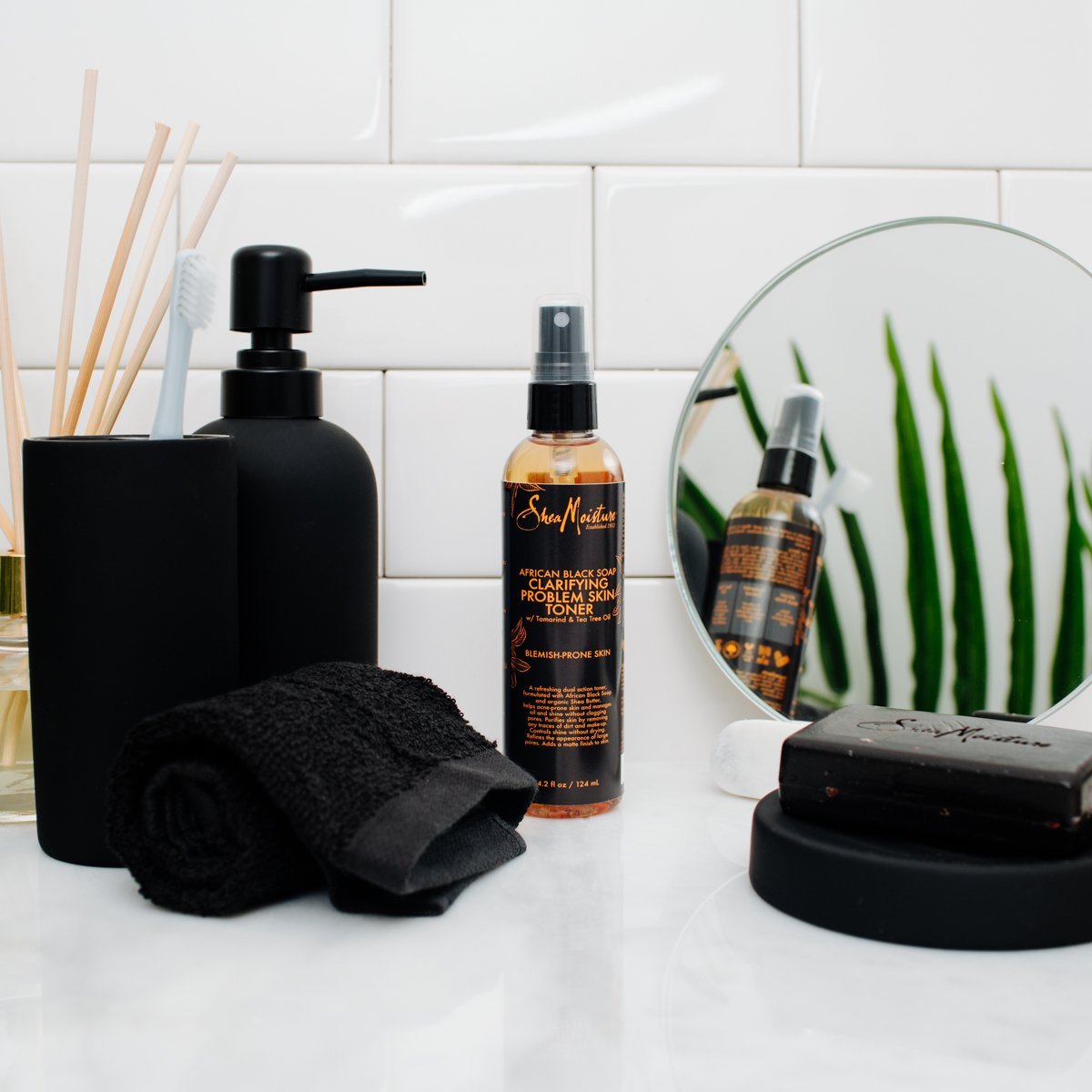 SheaMoisture African Black Soap Clarifying Toner with Tea Tree Oil for Problem Skin, 4.4 oz - görsel 14