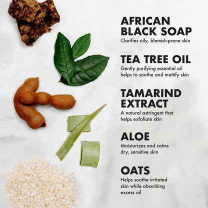 SheaMoisture African Black Soap Clarifying Toner with Tea Tree Oil for Problem Skin, 4.4 oz