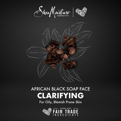 SheaMoisture African Black Soap Clarifying Toner with Tea Tree Oil for Problem Skin, 4.4 oz