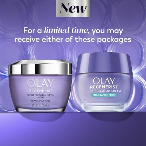 Olay Triple Collagen Night Cream with Niacinamide & Pro-Vitamin B5, Fragrance-Free Anti-Aging Face Moisturizer, 1.7 oz Avelisse