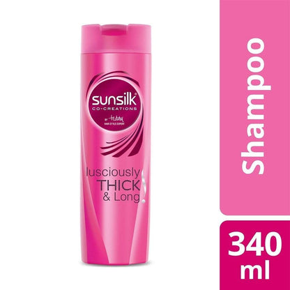 Sunsilk Lusciously Thick and Long Shampoo, 360ml – For Voluminous, Healthy-Looking Hair