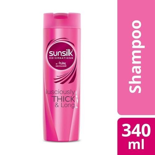 Sunsilk Lusciously Thick and Long Shampoo, 360ml – For Voluminous, Healthy-Looking Hair - görsel 4