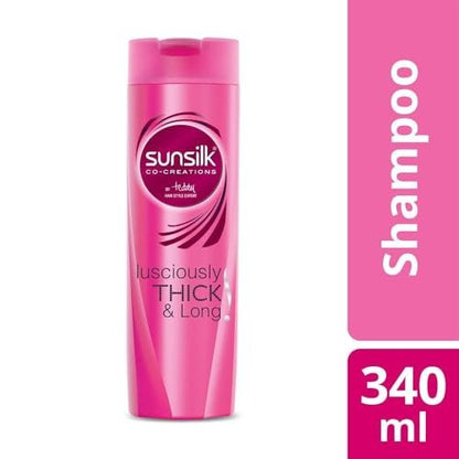 Sunsilk Lusciously Thick and Long Shampoo, 360ml – For Voluminous, Healthy-Looking Hair