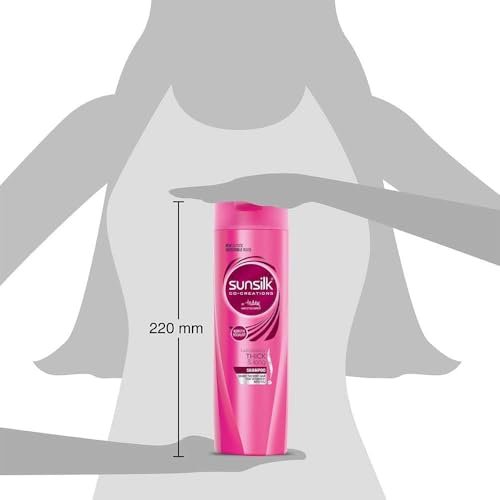 Sunsilk Lusciously Thick and Long Shampoo, 360ml – For Voluminous, Healthy-Looking Hair - görsel 8