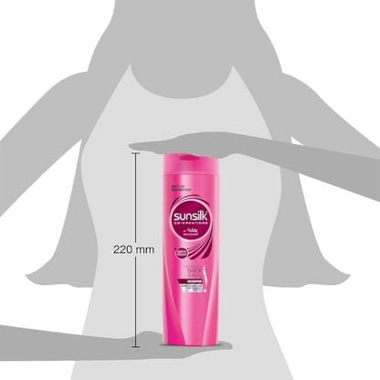 Sunsilk Lusciously Thick and Long Shampoo, 360ml – For Voluminous, Healthy-Looking Hair