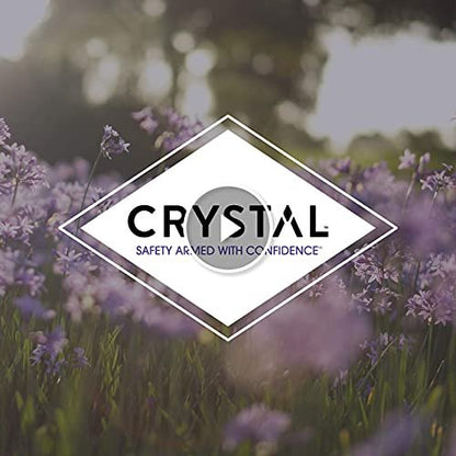 Crystal Essence Lavender & White Tea Mineral Deodorant Roll-On – Aluminum Free, Paraben Free, Certified Cruelty Free & Vegan – 24 Hour Odor Protection, 3-Pack (2.25 Fl Oz Each)