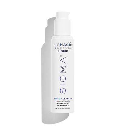 Sigma Beauty Sigmagic Brushampoo Liquid – Professional Grade Makeup Brush Cleaner, 5.1 FL Oz Avelisse