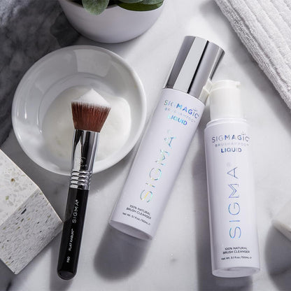 Sigma Beauty Sigmagic Brushampoo Liquid – Professional Grade Makeup Brush Cleaner, 5.1 FL Oz Avelisse