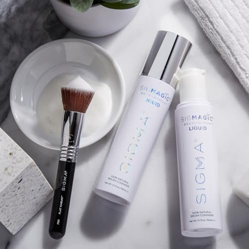 Sigma Beauty Sigmagic Brushampoo Liquid – Professional Grade Makeup Brush Cleaner, 5.1 FL Oz Avelisse