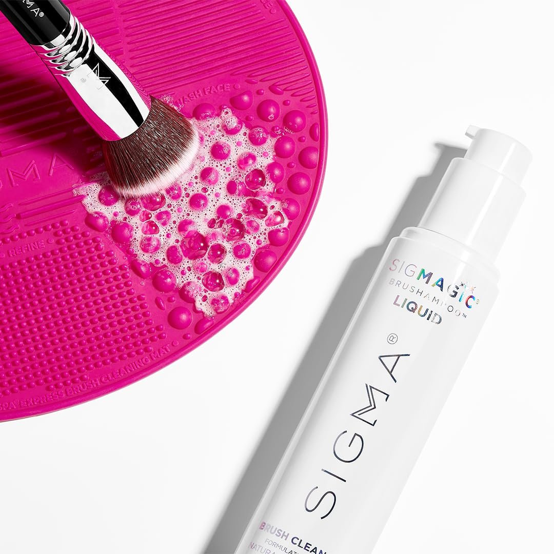 Sigma Beauty Sigmagic Brushampoo Liquid – Professional Grade Makeup Brush Cleaner, 5.1 FL Oz Avelisse