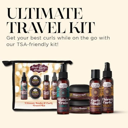 Uncle Funky's Daughter Ultimate Kinky & Curly Girl Kit - 5 Piece Set for Defined Curls Avelisse