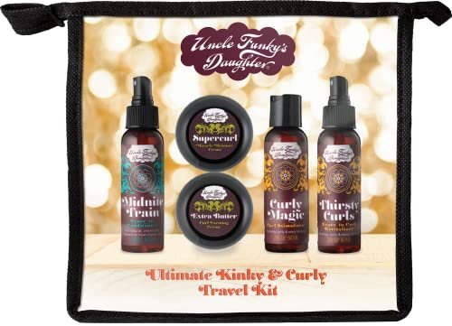 Uncle Funky's Daughter Ultimate Kinky & Curly Girl Kit - 5 Piece Set for Defined Curls Avelisse