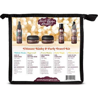 Uncle Funky's Daughter Ultimate Kinky & Curly Girl Kit - 5 Piece Set for Defined Curls Avelisse