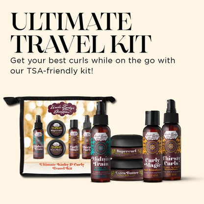 Uncle Funky's Daughter Ultimate Kinky & Curly Girl Kit - 5 Piece Set for Defined Curls Avelisse