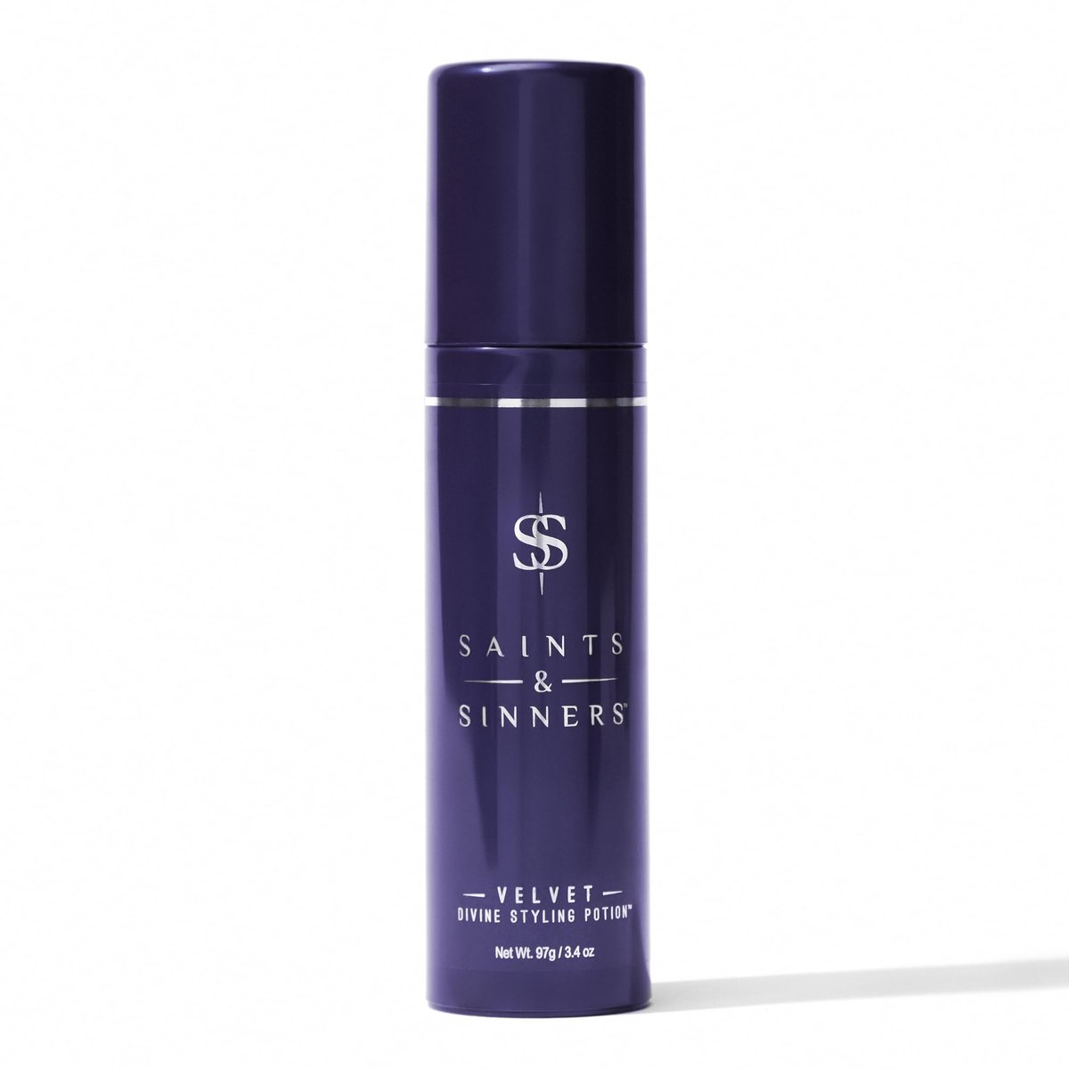 Saints & Sinners Velvet Divine Hair Styling Potion - Thermal Protectant, Anti-Frizz Cream, Moisturizing for Dry Hair (3.4 oz) Avelisse
