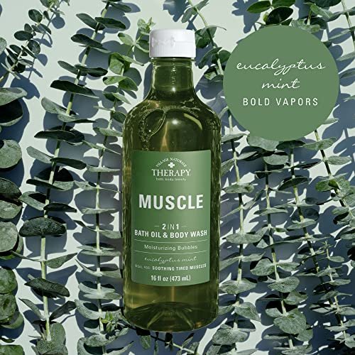 Village Naturals Therapy Muscle Foaming Bath Oil & Body Wash, 16 oz (Pack of 2) – Soothe Aches & Relax Muscles with Natural Ingredients - görsel 9