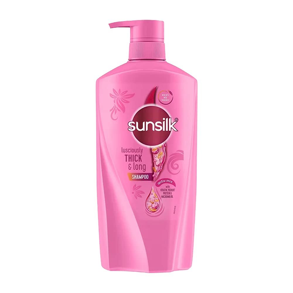Sunsilk Lusciously Thick and Long Shampoo - 650ml | For Stronger, Longer Hair Avelisse