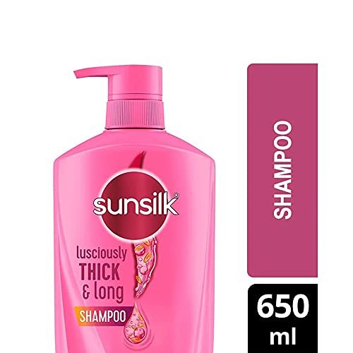 Sunsilk Lusciously Thick and Long Shampoo - 650ml | For Stronger, Longer Hair Avelisse
