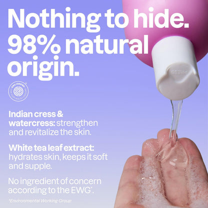 ATTITUDE Body Wash – EWG Verified, Plant & Mineral-Based Shower Gel, Coconut & Wild Berries, 16 Fl Oz