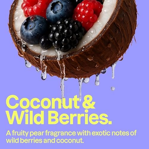 ATTITUDE Body Wash – EWG Verified, Plant & Mineral-Based Shower Gel, Coconut & Wild Berries, 16 Fl Oz - görsel 10