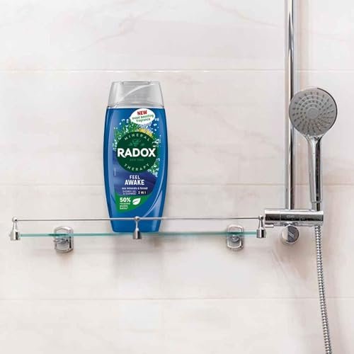 Radox Feel Awake for Men 2 in 1 Shower & Shampoo - 225ml Invigorating Body Wash and Hair Cleaner - görsel 6