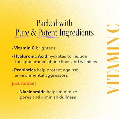 DERMA-E Vitamin C Intense Night Cream - Brightening & Hydrating Overnight Face Moisturizer for Youthful Radiance (2 oz)
