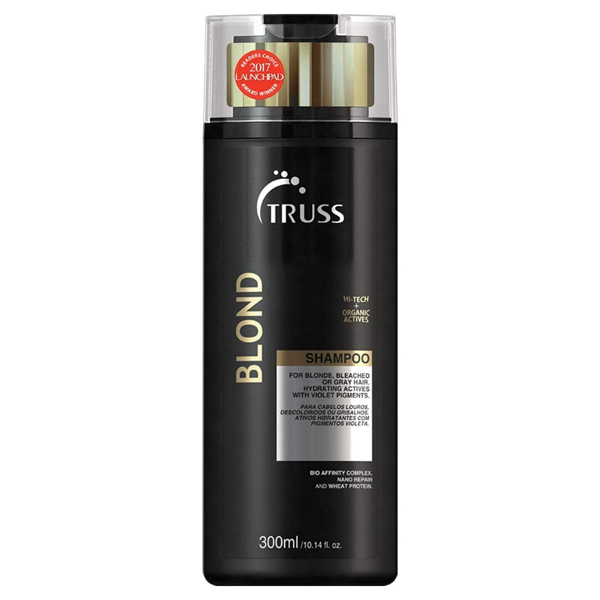 TRUSS Purple Shampoo & Toner for Blonde Hair - Blond Shampoo for Bleached, Gray, Highlighted & Brassy Hair - Restore Strength, Shine & Elasticity - Hydrating Daily Color Protection (10.14 Fl Oz) Avelisse