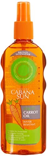 Cabana Sun Original Carrot Oil Accelerates Tanning 200ml (6.8 Fl Oz) Avelisse
