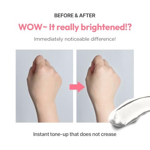 G9SKIN White In Whipping Cream - Hydrating & Brightening Daily Moisturizer, Real Milk Tone Up Face Cream for Dull, Uneven Skin, 50g / 1.76oz - görsel 8