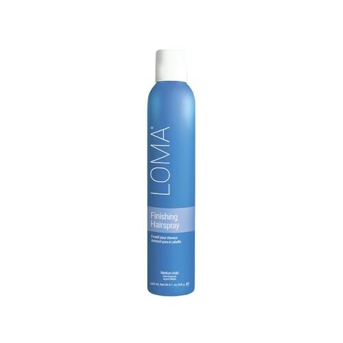 Loma Hair Care Finishing Hairspray – Exotic Melon Scent, 9.1 oz, Blue Bottle Avelisse