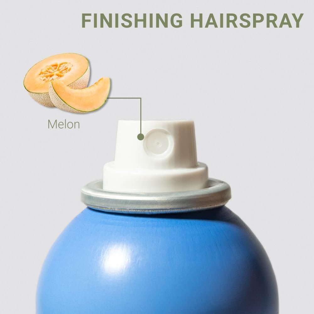 Loma Hair Care Finishing Hairspray – Exotic Melon Scent, 9.1 oz, Blue Bottle Avelisse
