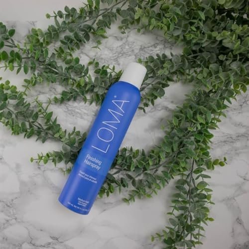 Loma Hair Care Finishing Hairspray – Exotic Melon Scent, 9.1 oz, Blue Bottle Avelisse