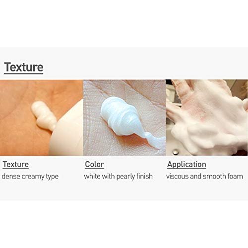 SKINMISO Rice Foam Cleanser - Gentle Daily Rice Extract Deep-Cleansing Face Wash, 150ml, Made in Korea, K-Beauty - görsel 4
