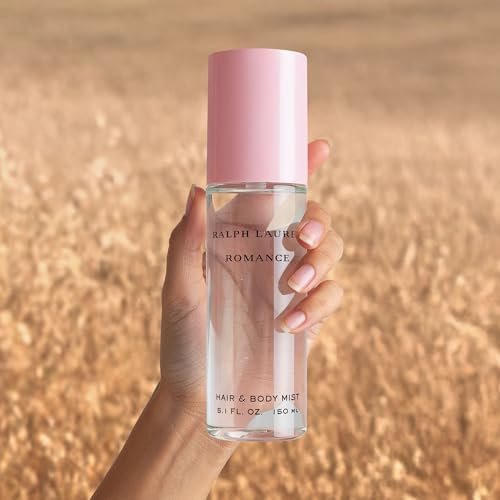 Ralph Lauren Romance Hair & Body Mist - Women's Floral Perfume Spray with Rose, Jasmine & Berries - 5 Fl Oz Avelisse