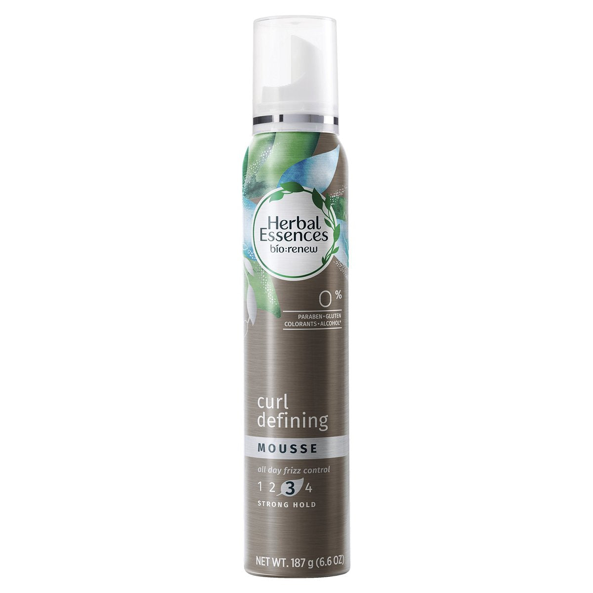 Herbal Essences Biorenew Curl Define Mousse, 6.6 fl oz – Lightweight Hold for Defined Curls Avelisse