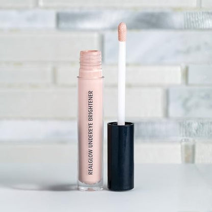 Lune+Aster RealGlow Undereye Brightener Concealer - Nude, 3.2 oz - Creamy Hydrating Formula for Dark Circles & Illuminated Eyes - Fragrance Free, Hypoallergenic, Dermatologist & Allergy Tested - Made in USA Avelisse