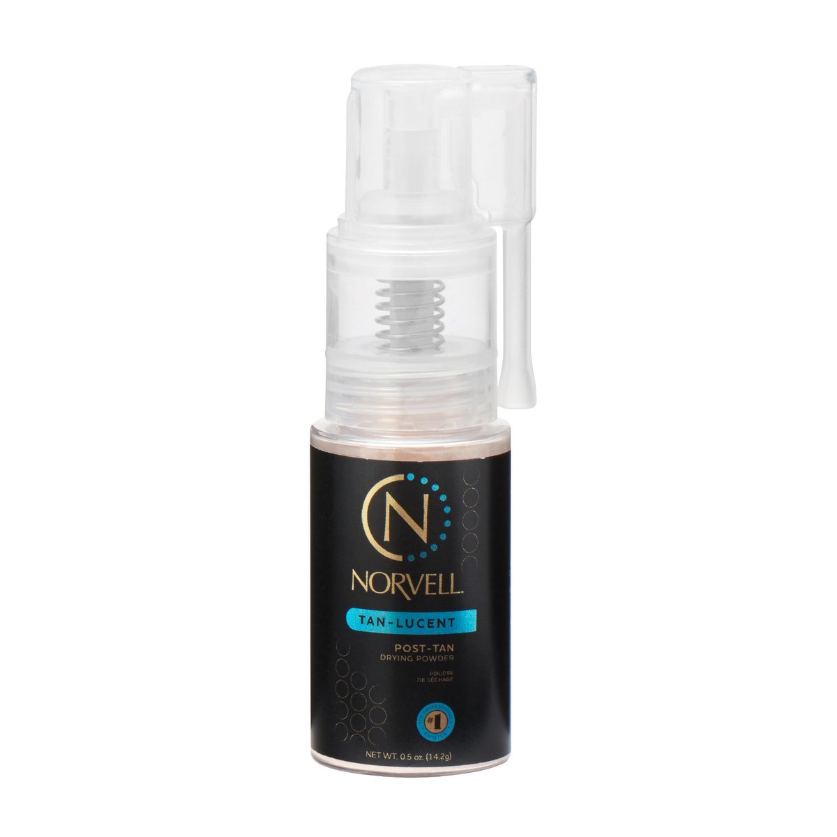 Norvell Post Sunless Tan-Lucent Talc Free Tinted Drying Powder 0.5 oz – Finishing Powder for Flawless Spray Tan Avelisse